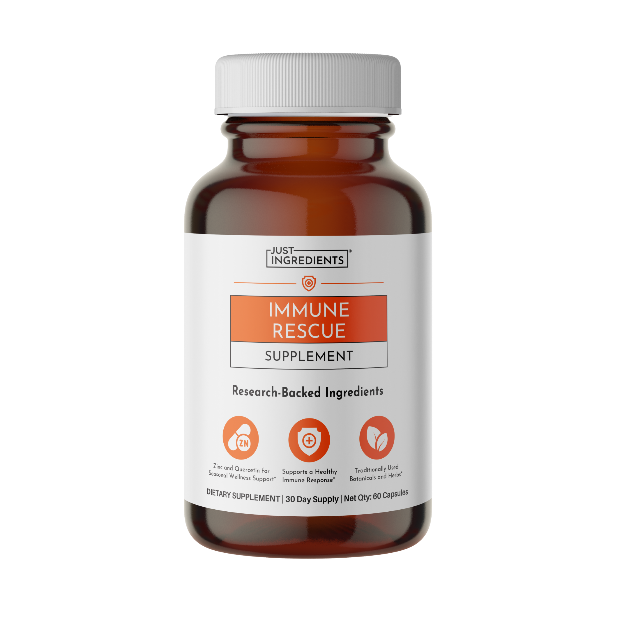 Immune Rescue — Daily Immune Support Capsules (60 ct)