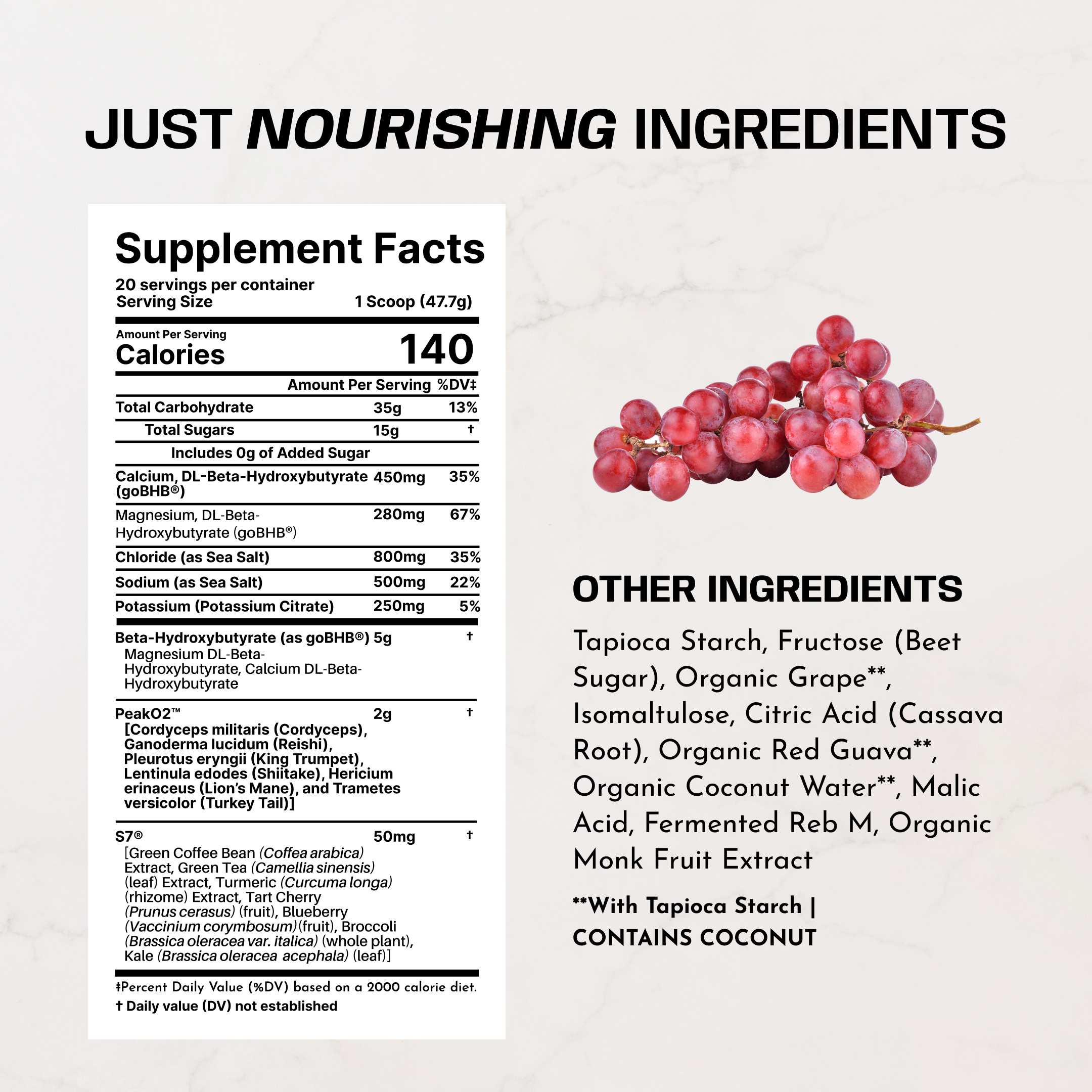 Grape Endurance Drink