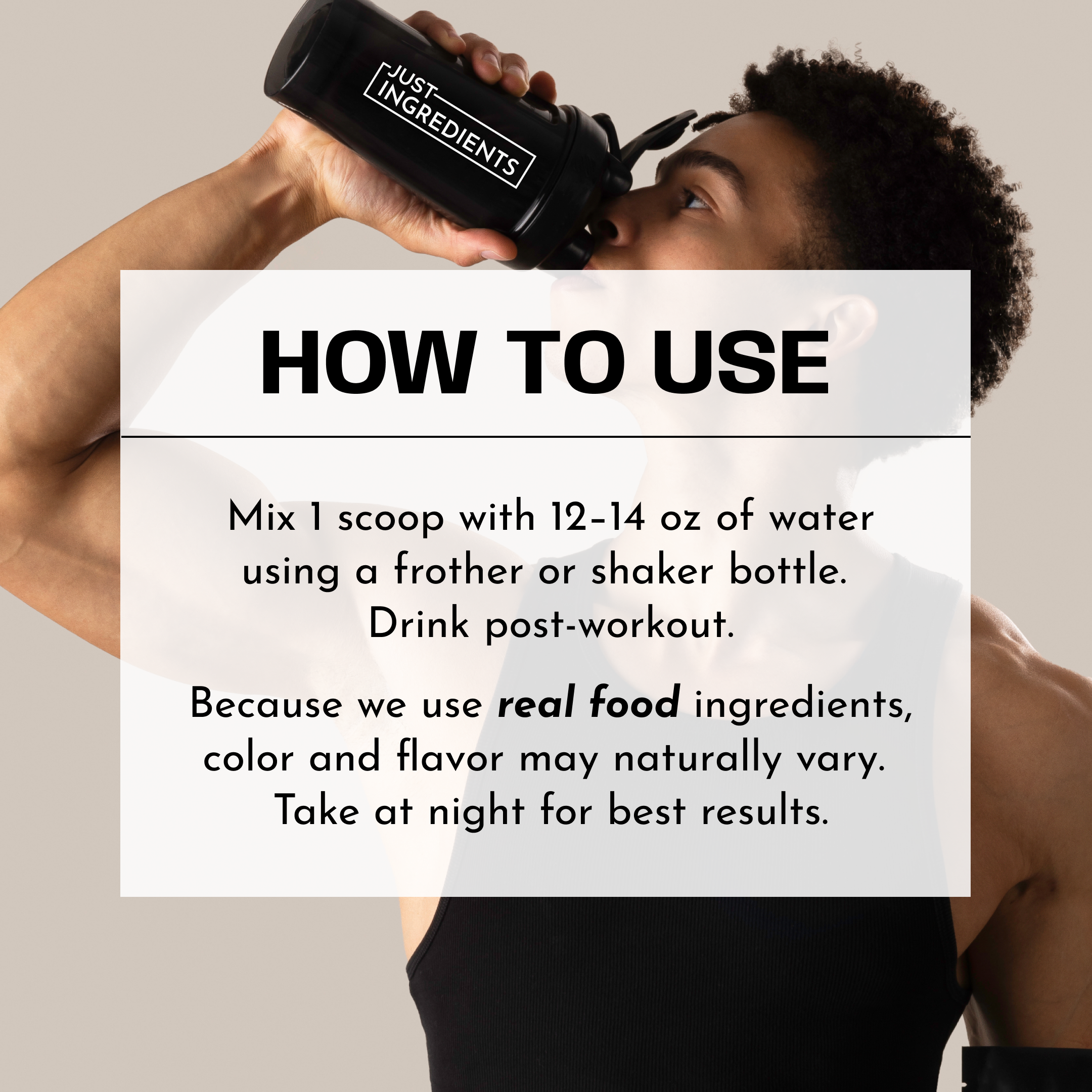 Orange Recovery Drink