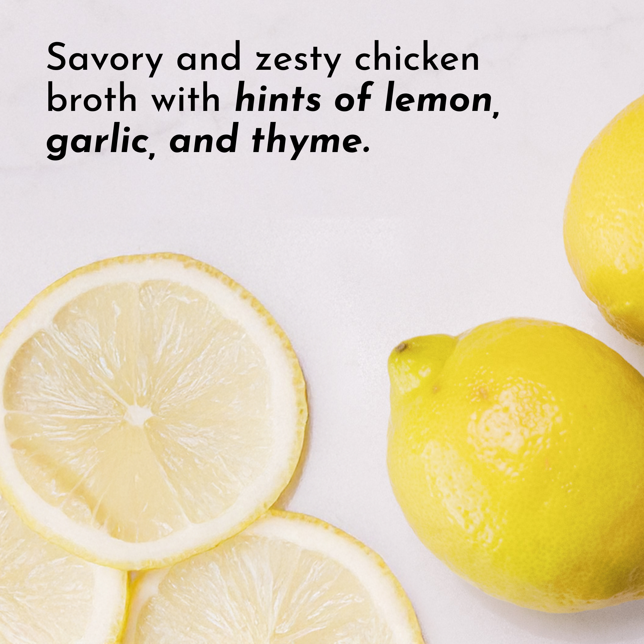 Lemon Herb Bone Broth