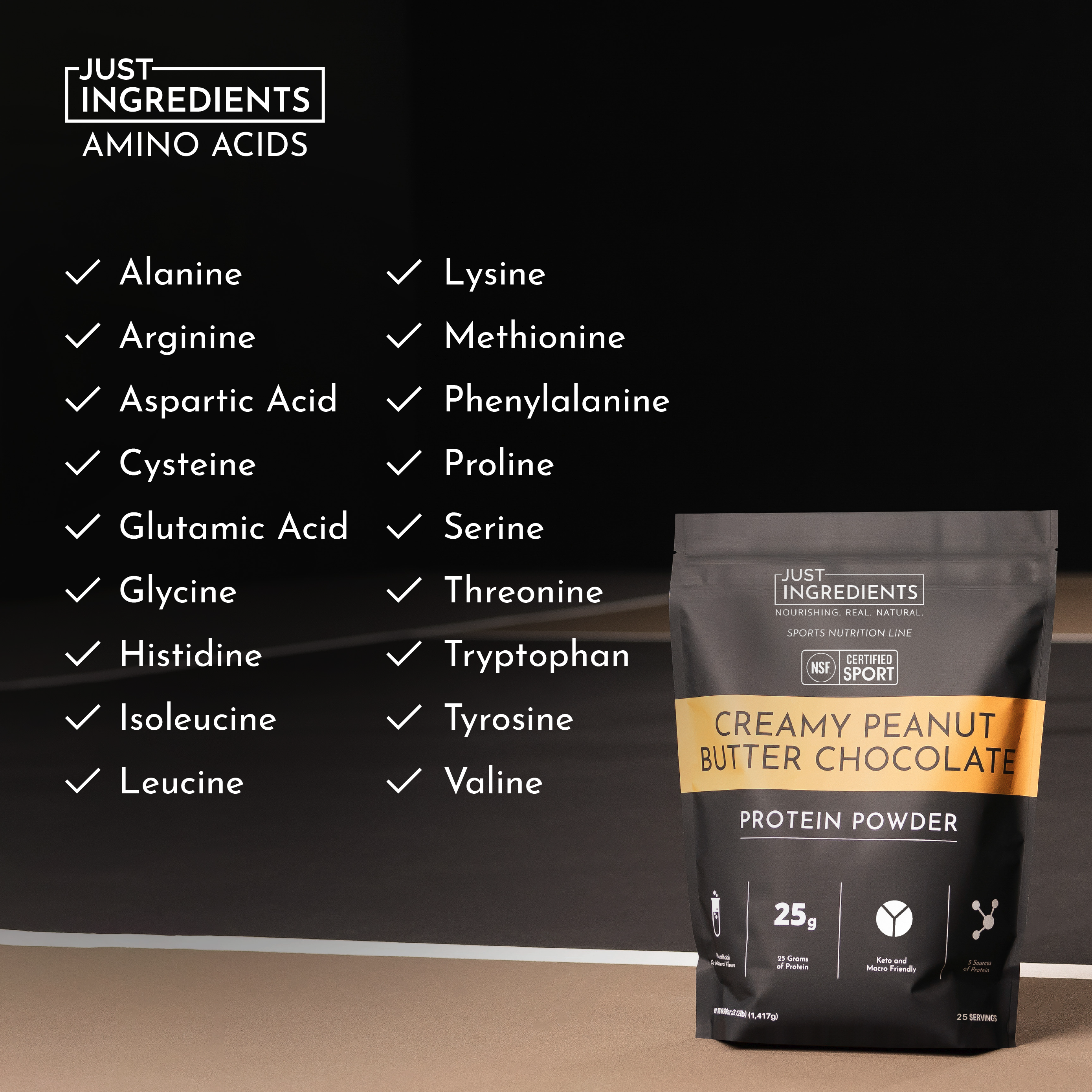Creamy Peanut Butter Chocolate Protein Powder - NSF