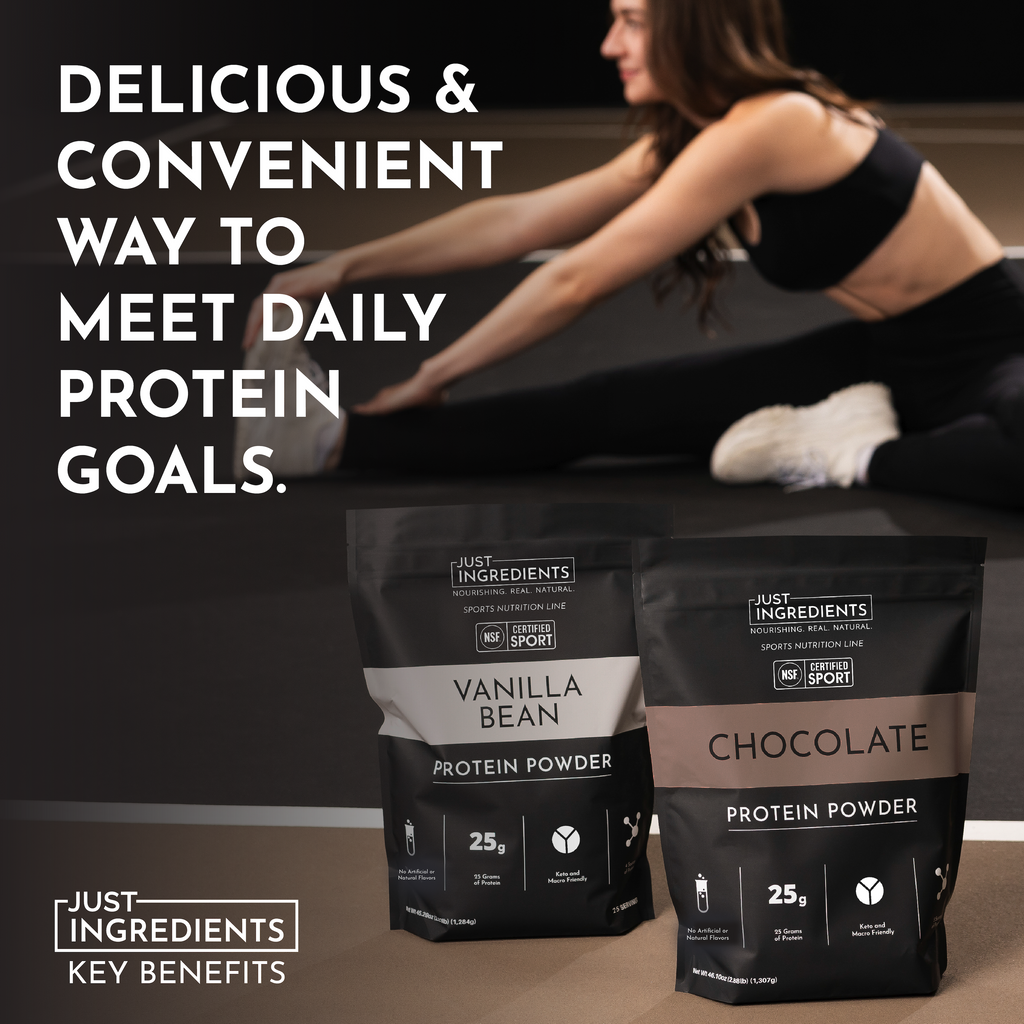 Chocolate Protein Powder — NSF Certified Sport, 25g Protein