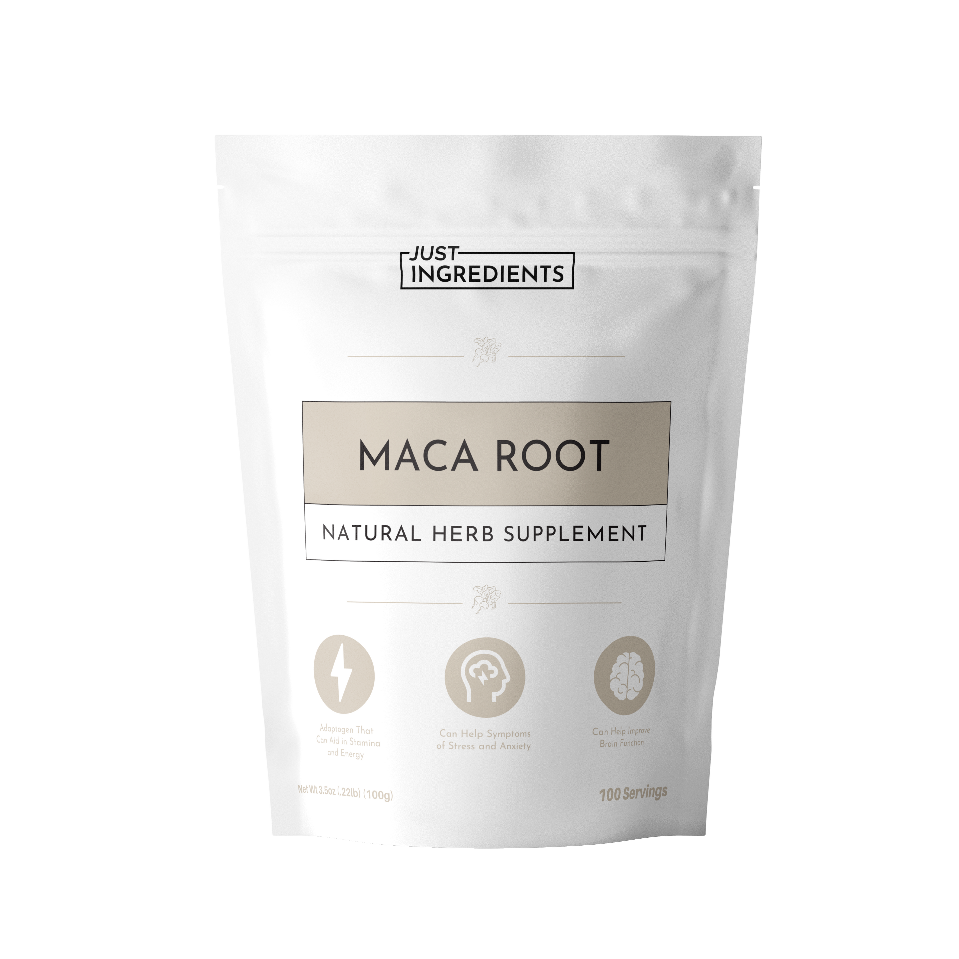 Organic Maca Root Powder, 100g