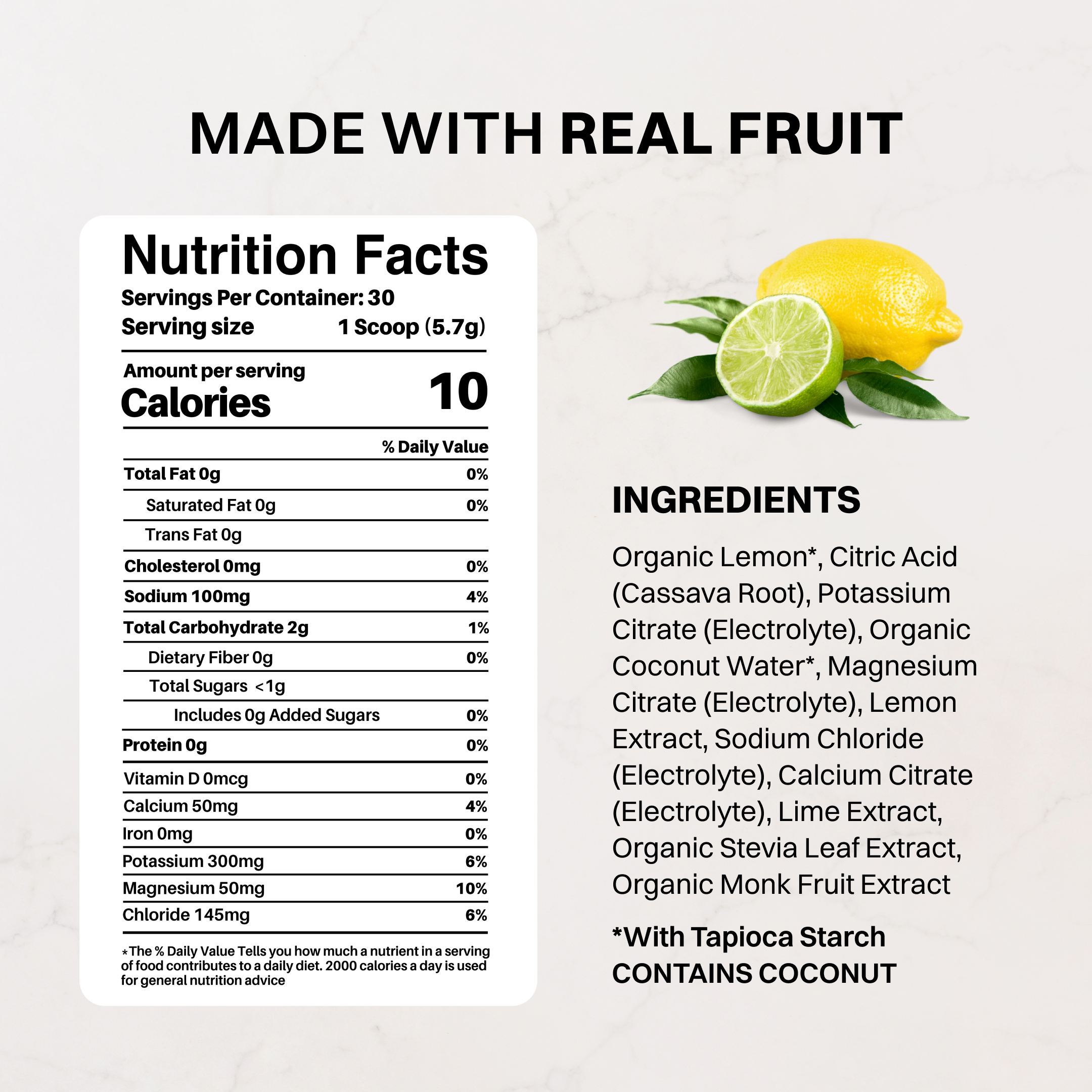 Lemon Lime Electrolytes