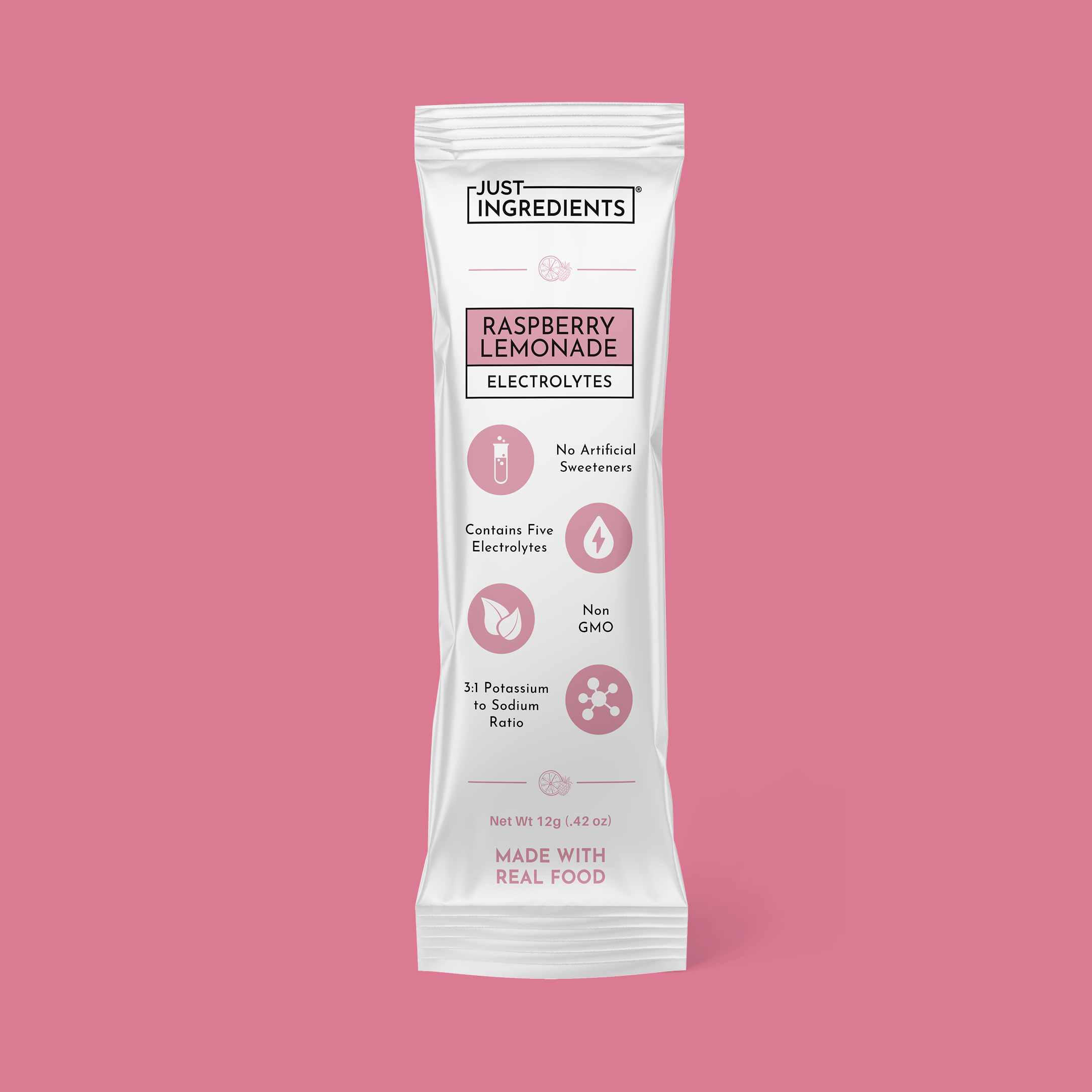 Raspberry Lemonade Electrolytes Stick - Single-Serve