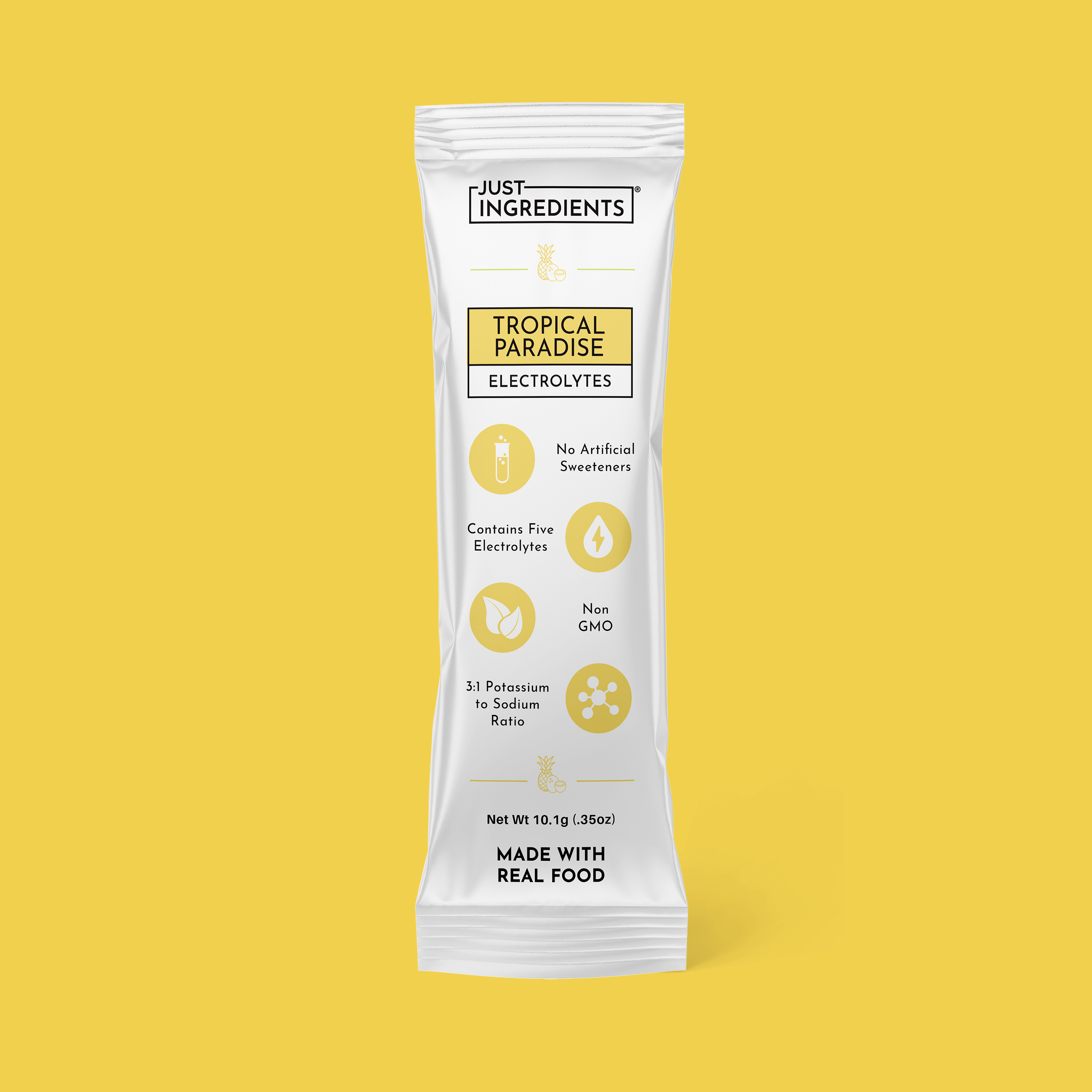 Tropical Paradise Electrolyte Stick — Pineapple & Coconut